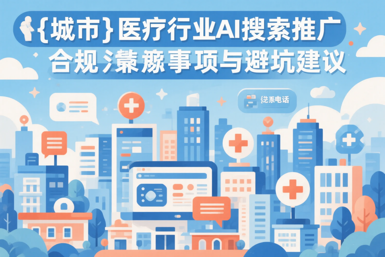 巴彦淖尔医疗行业AI搜索推广合规注意事项与避坑建议