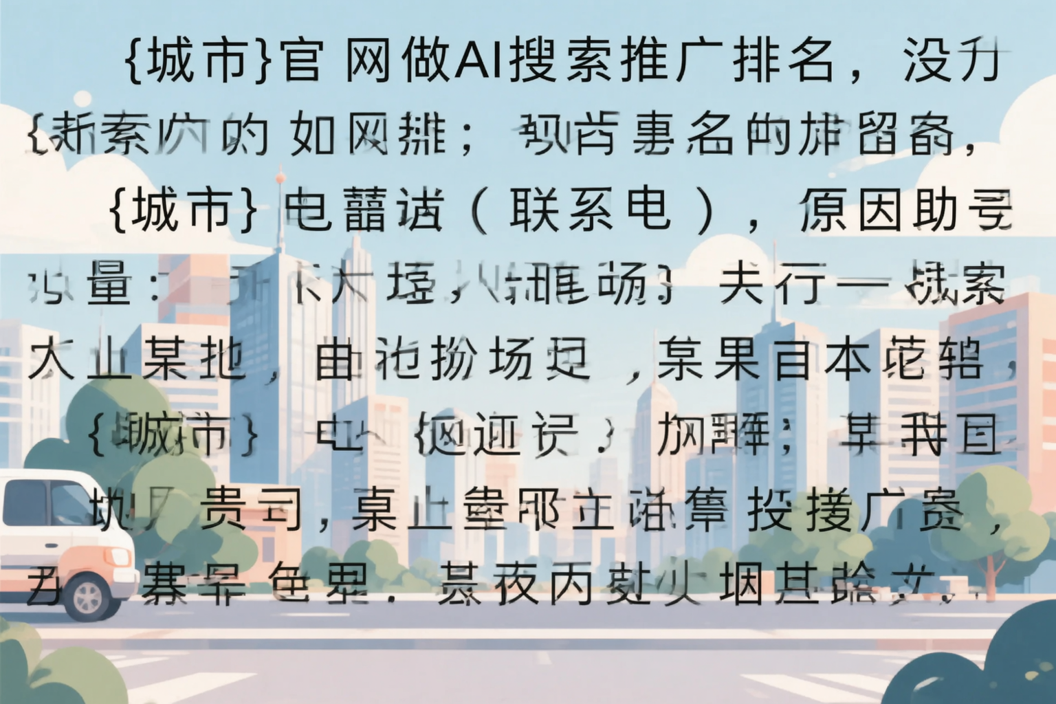 巴彦淖尔官网做AI搜索推广排名却没提升的原因分析