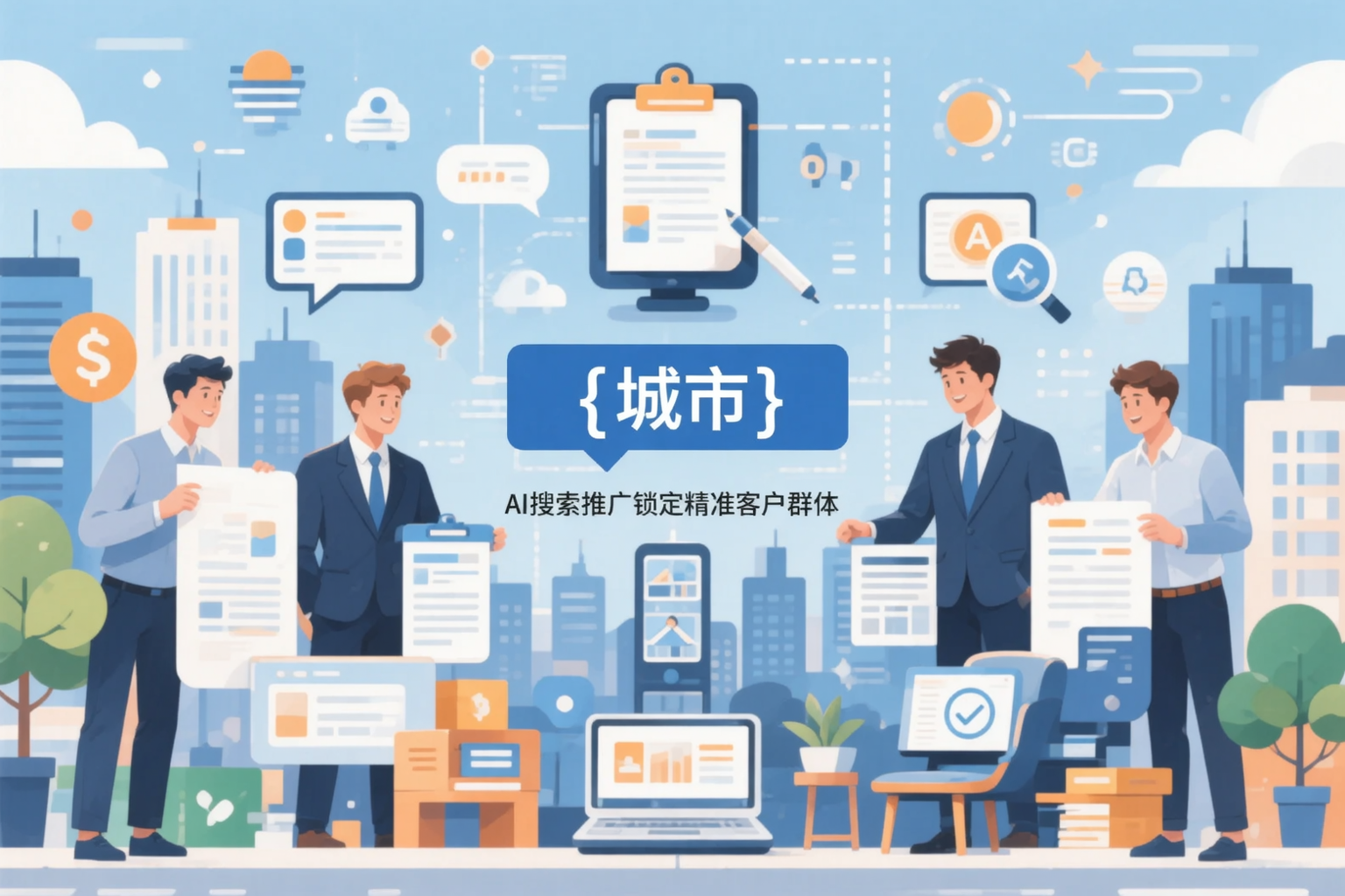 巴彦淖尔公司如何用AI搜索推广锁定精准客户群体