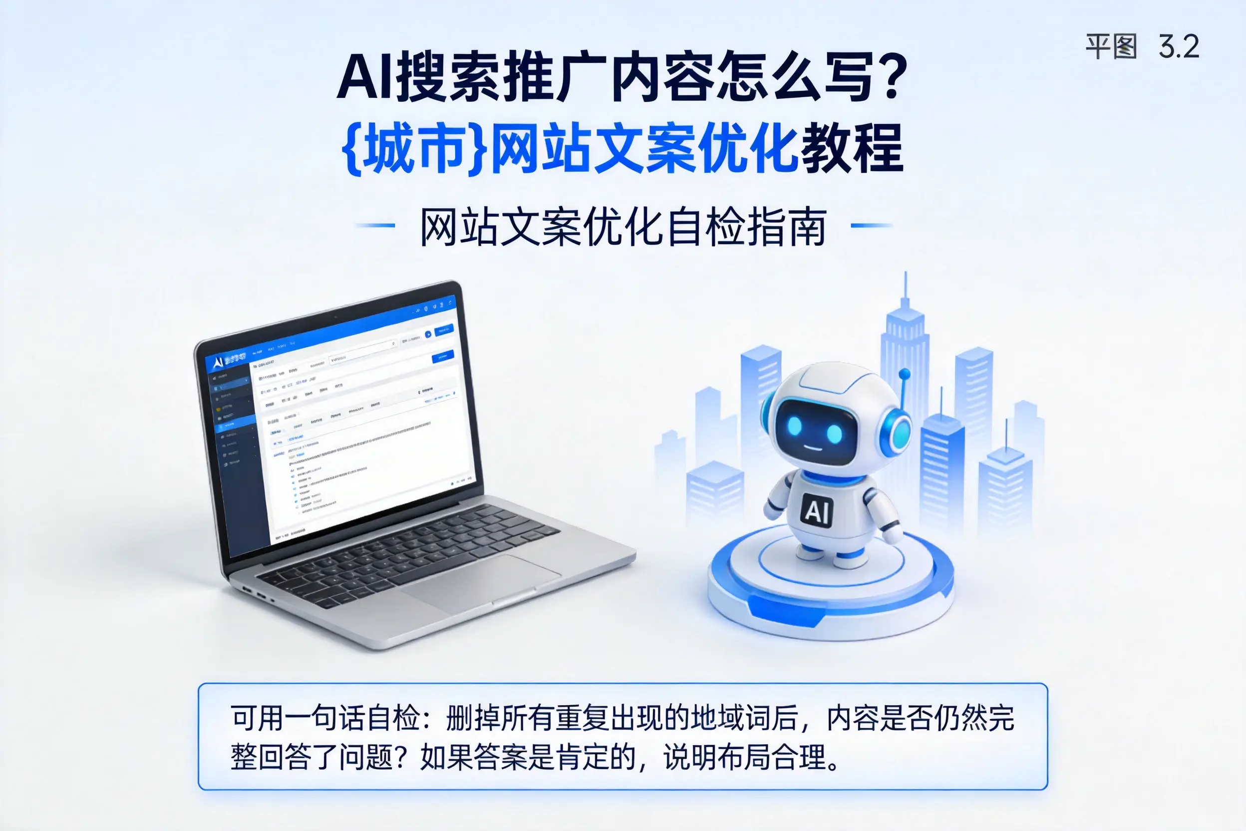 AI搜索推广内容怎么写？巴彦淖尔网站文案优化教程