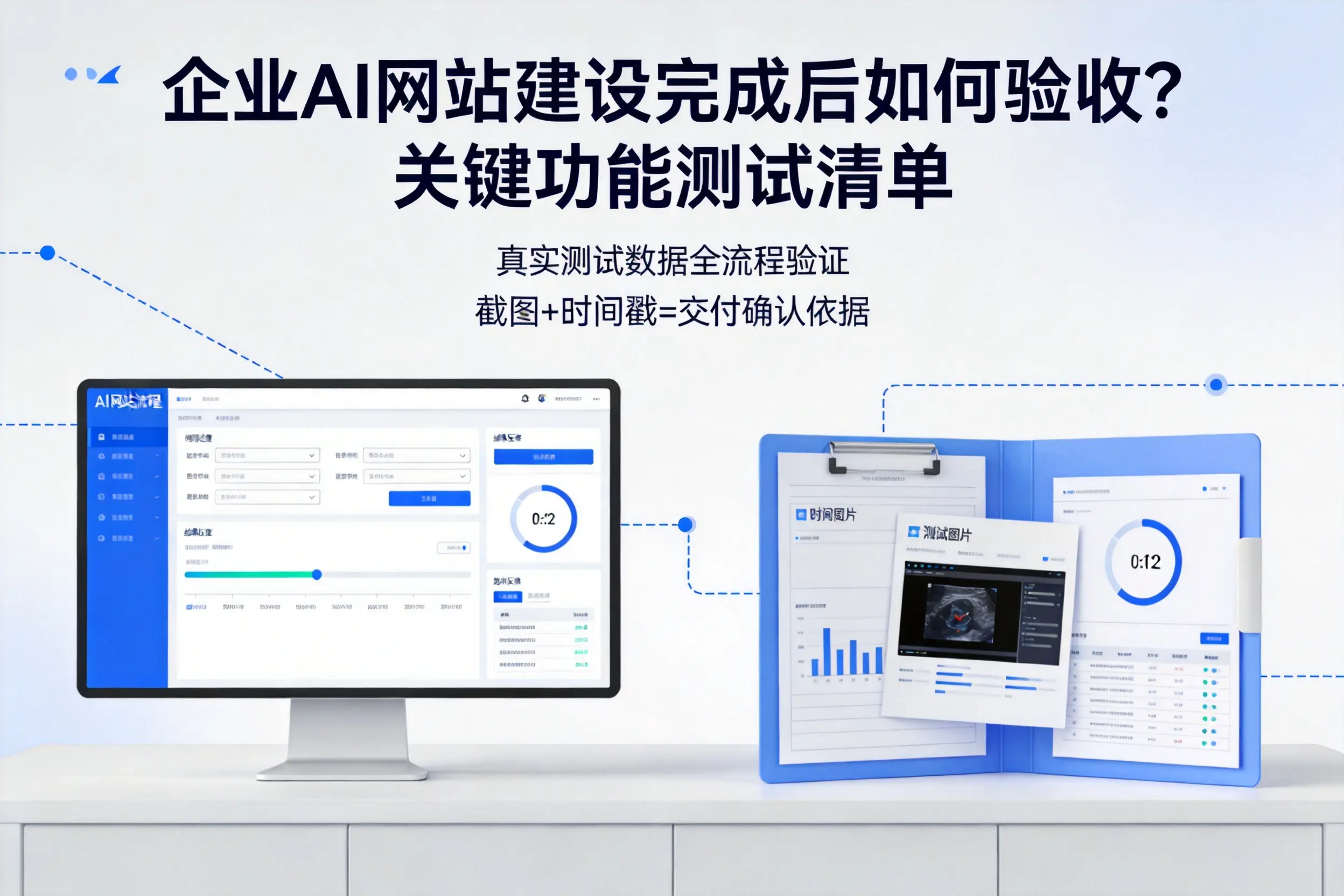 巴彦淖尔企业AI网站建设完成后如何验收？关键功能测试清单