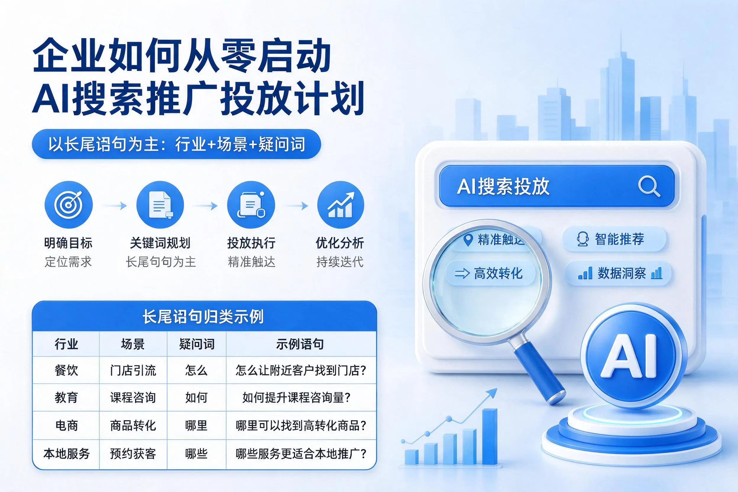 巴彦淖尔企业如何从零启动AI搜索推广投放计划